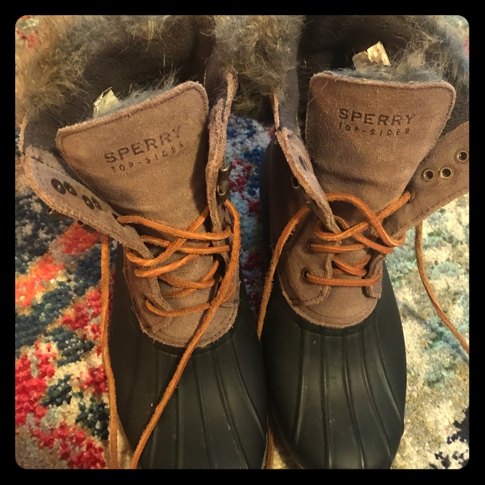 Sperry waterproof duck boots